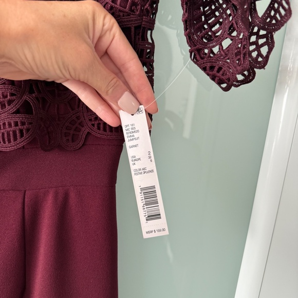 NWT, Antonio Melani "Emma" Jumpsuit - Picture 6 of 6